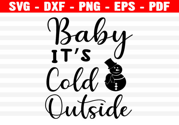Review: Baby It's Cold Outside Winter SVG for Embroidery