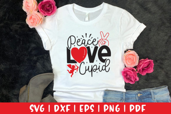Review: Peace Love Cupid SVG for Embroidery