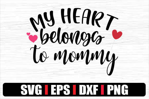 Reviewing My Heart Belongs to Mommy for Embroidery